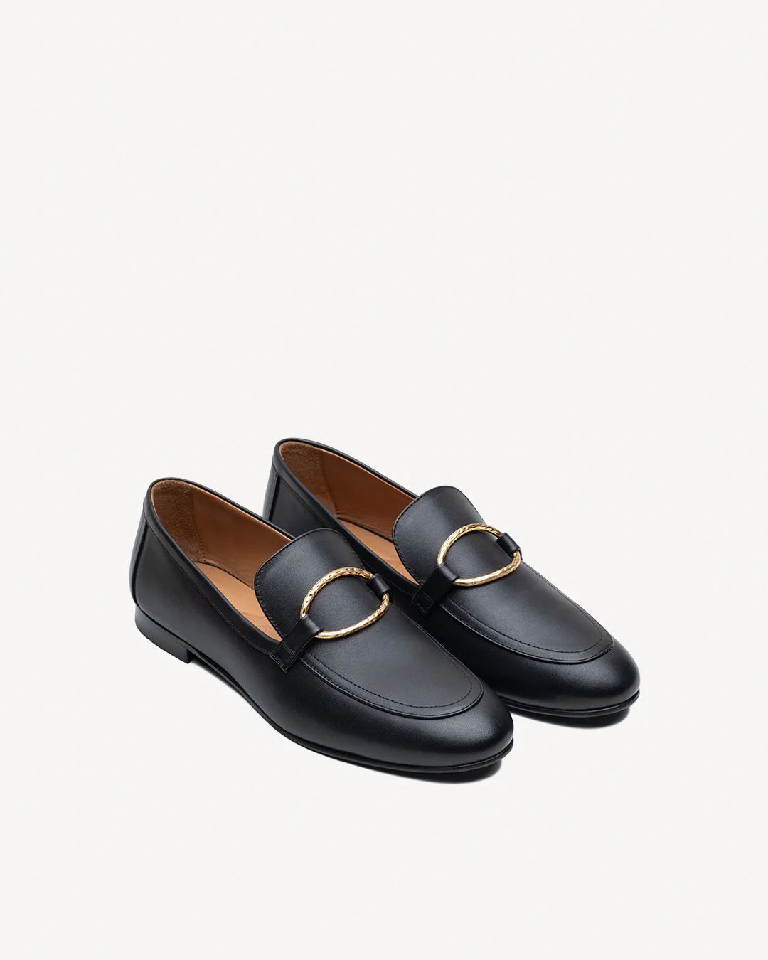 Black Tomboy Chic Loafers - Image 3