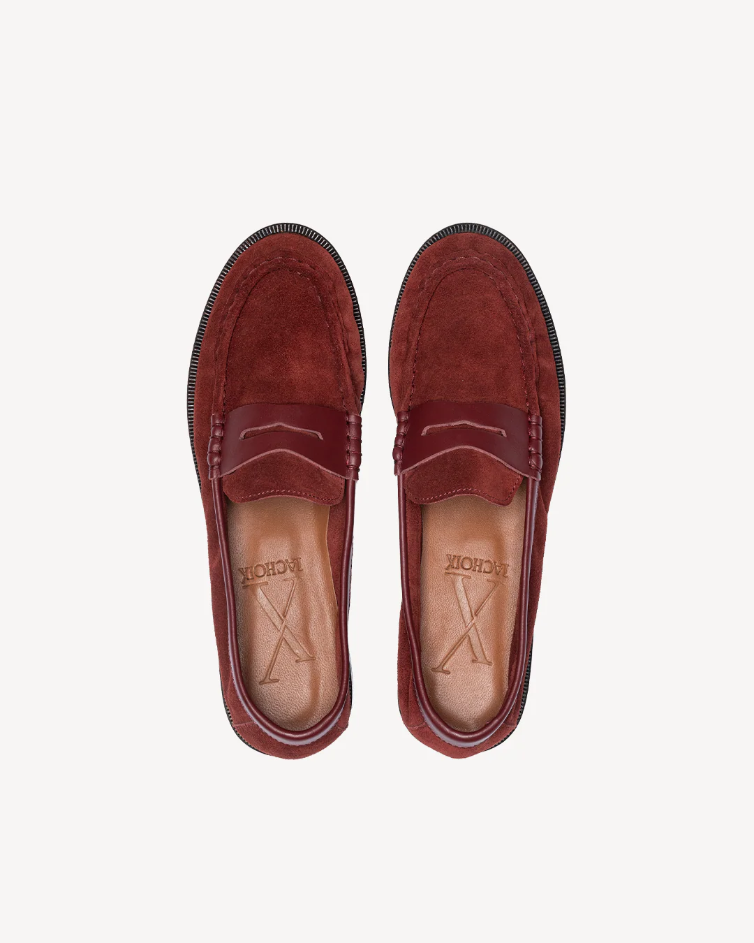 Freddie Suede & Leather Bordeaux - Image 7