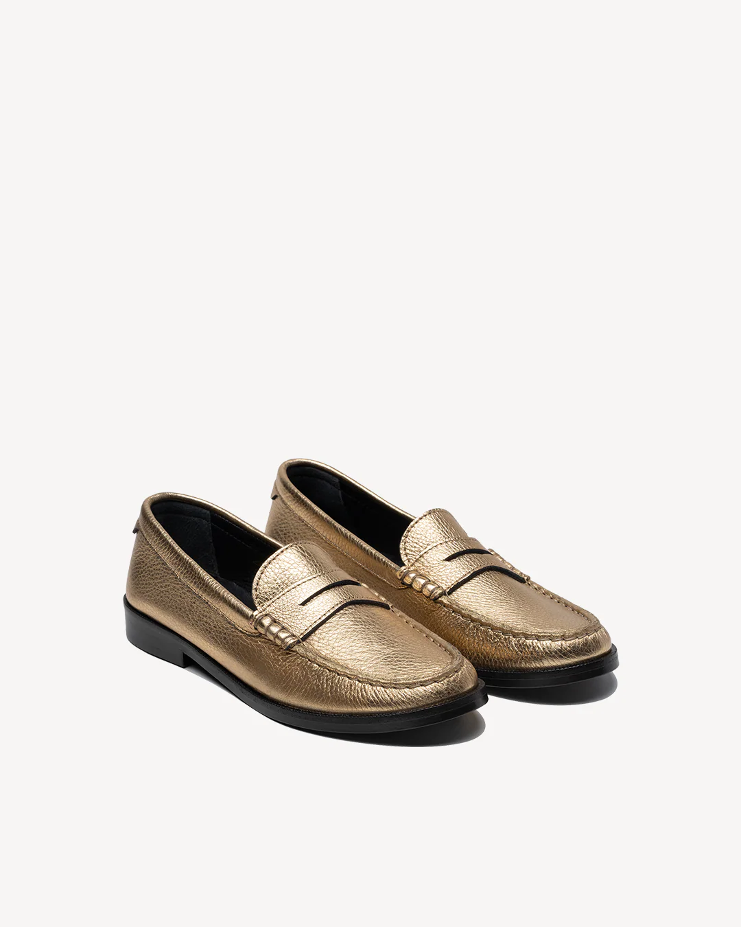 Gold Penny Loafer - Image 2