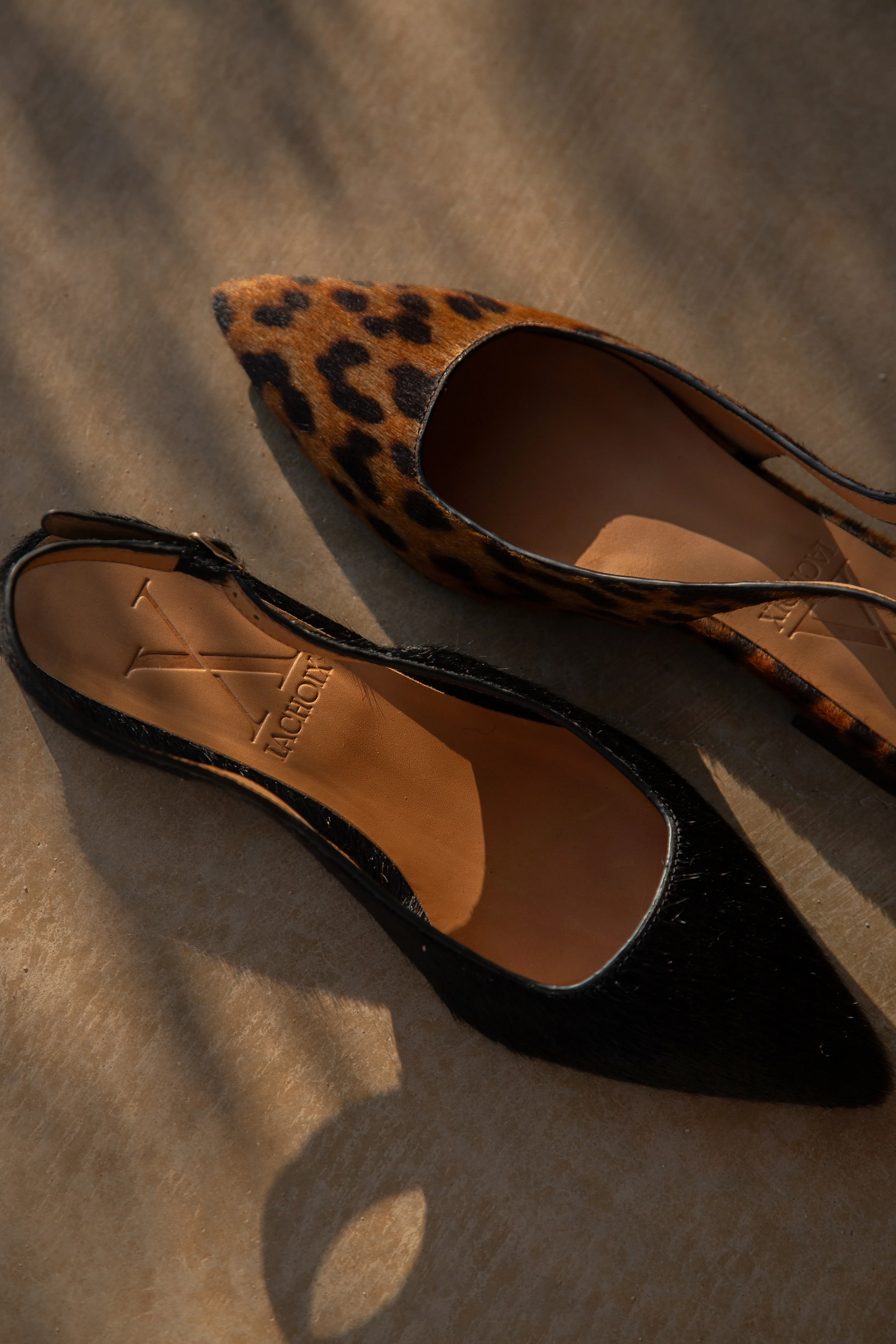 Jackie Slingback Calf Hair Black - Image 3
