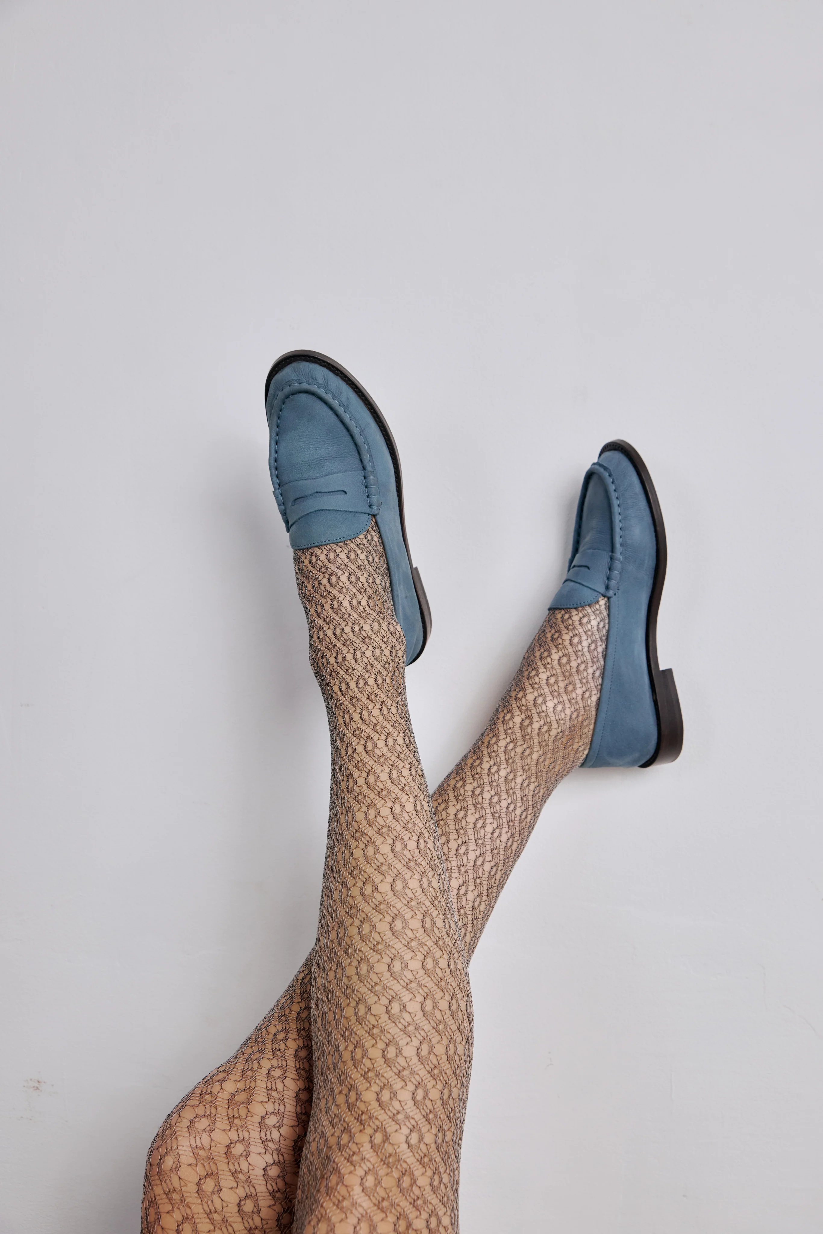 Leni Penny Loafer Steel Blue - Image 2
