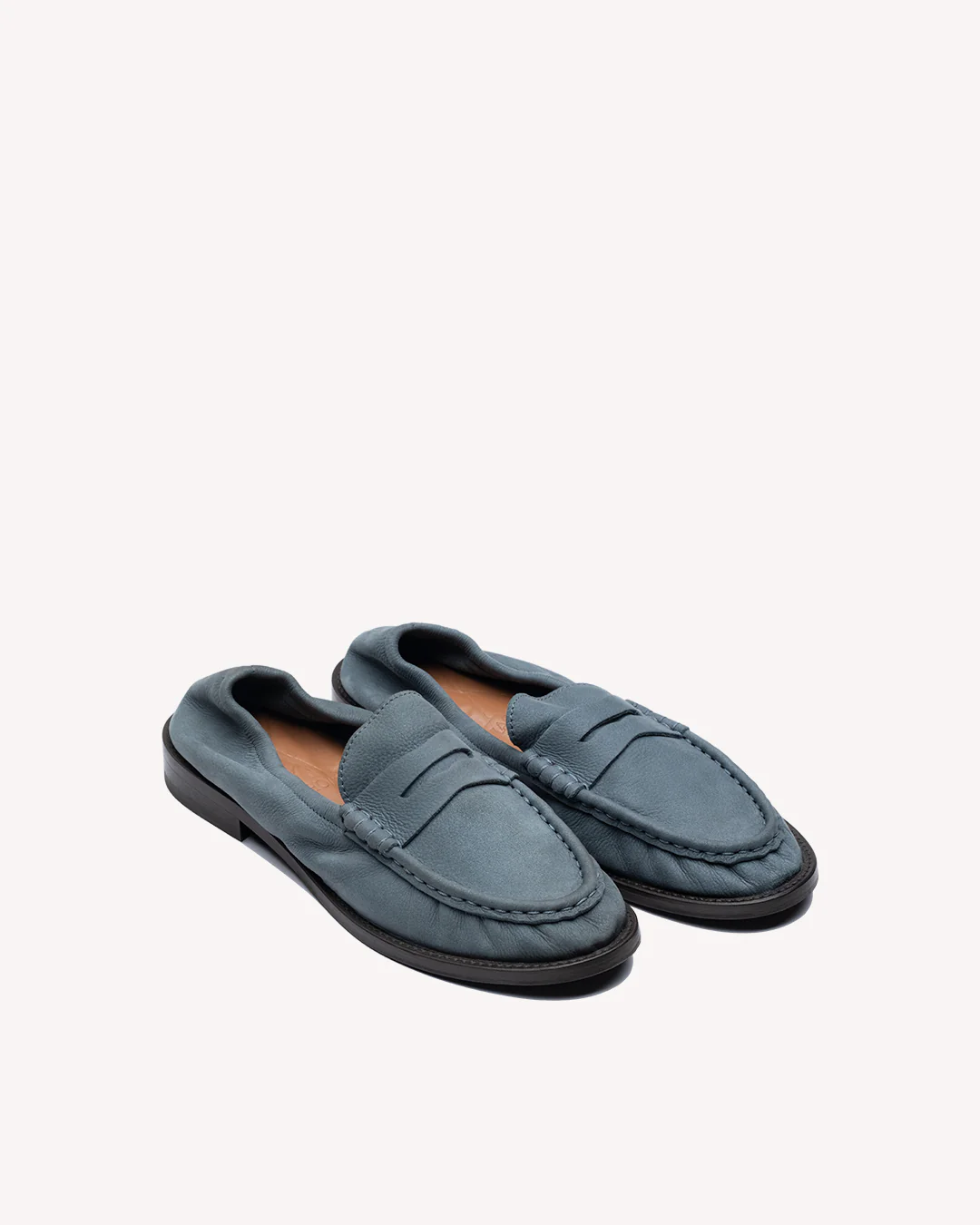 Leni Penny Loafer Steel Blue - Image 3