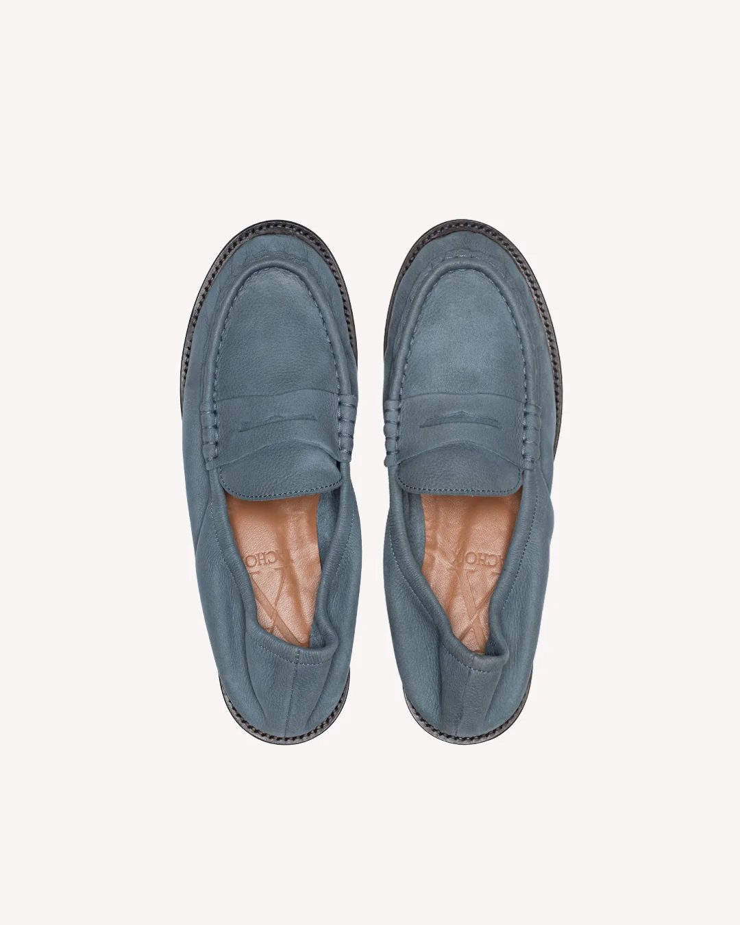 Leni Penny Loafer Steel Blue - Image 5