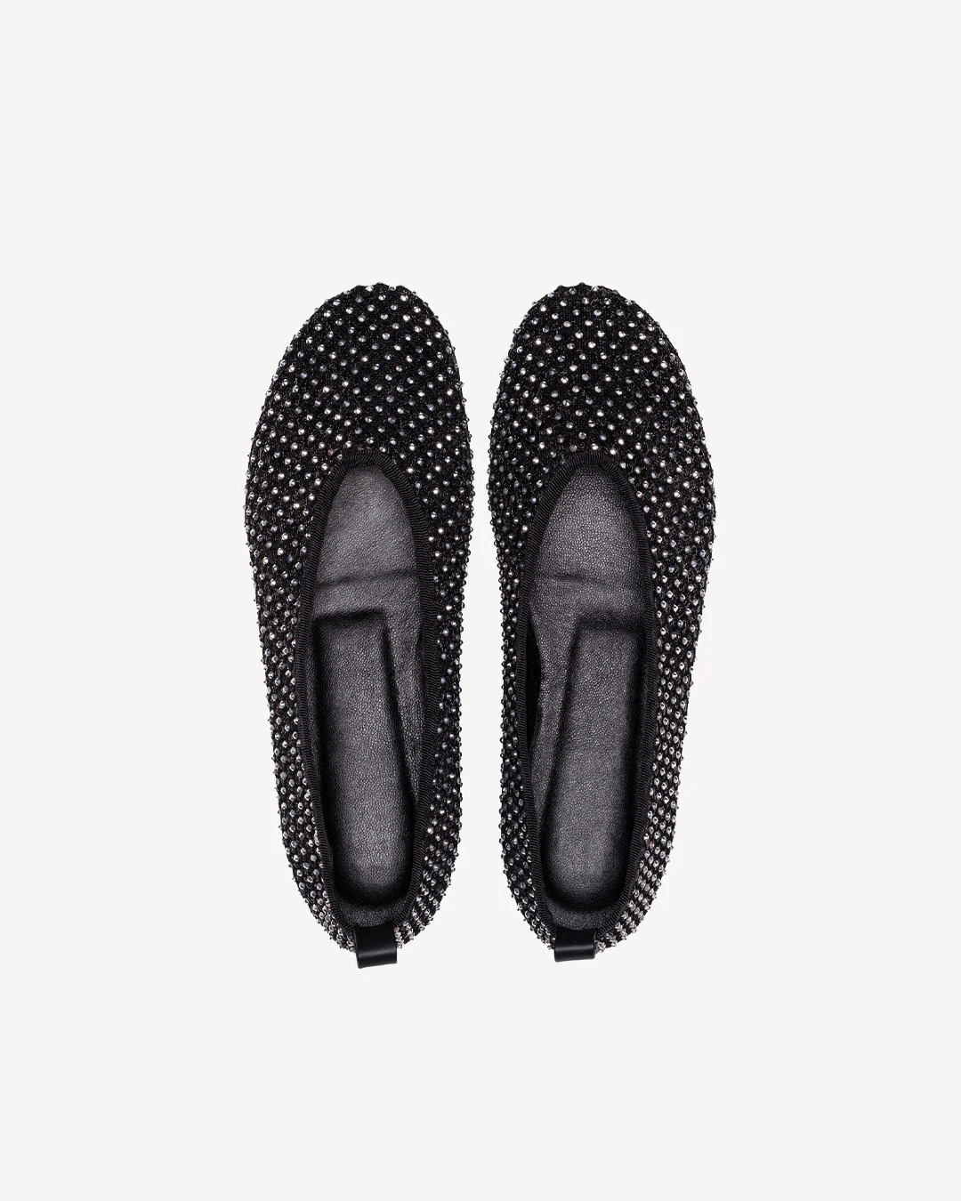 Lola Black Strass Ballerina - Image 6