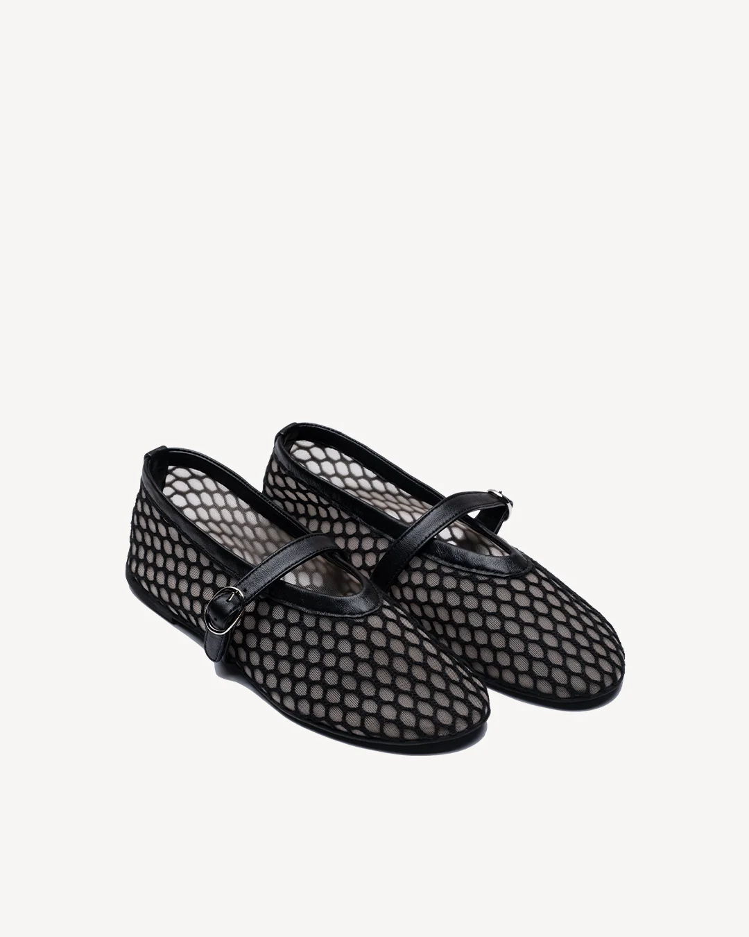 Lola Mary Jane Black Mesh - Image 3