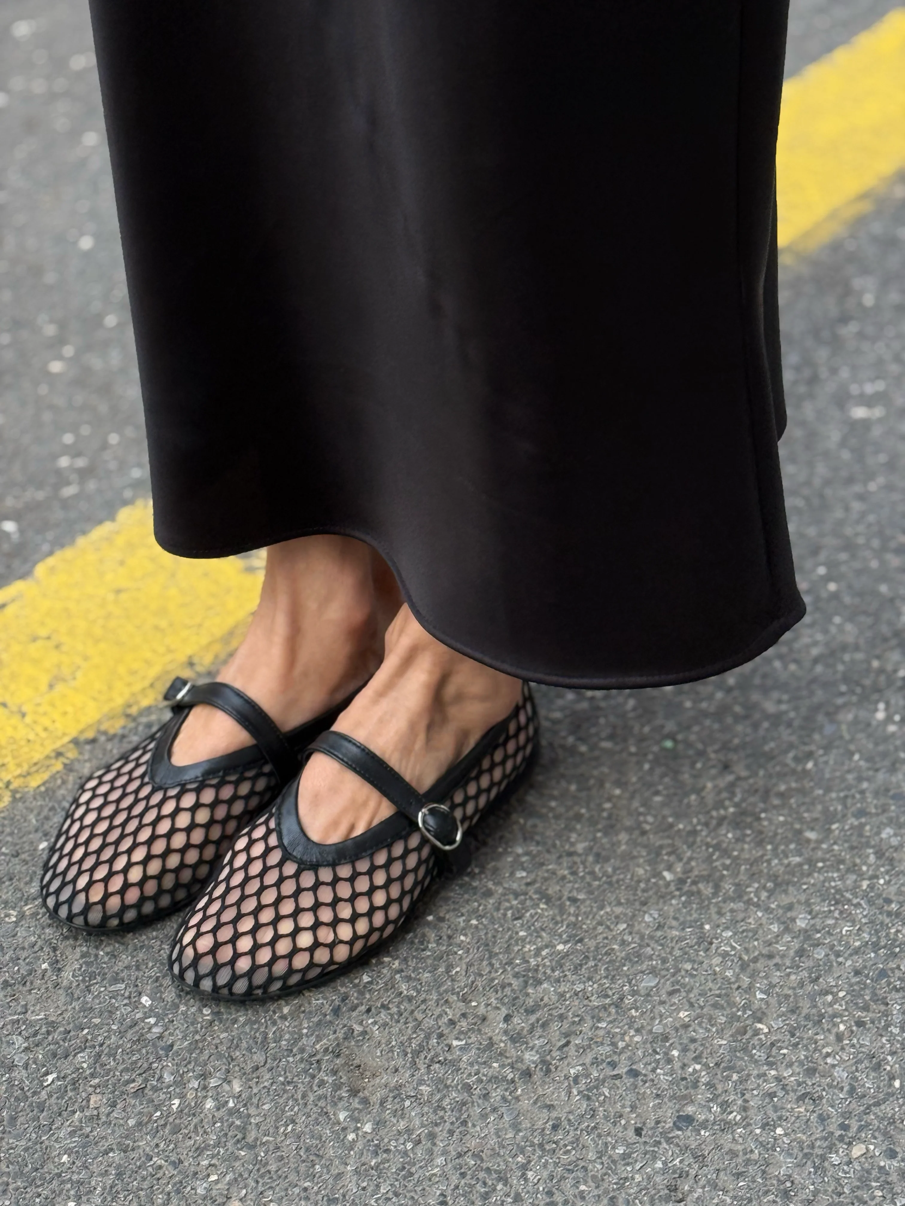 Lola Mary Jane Black Mesh - Image 5