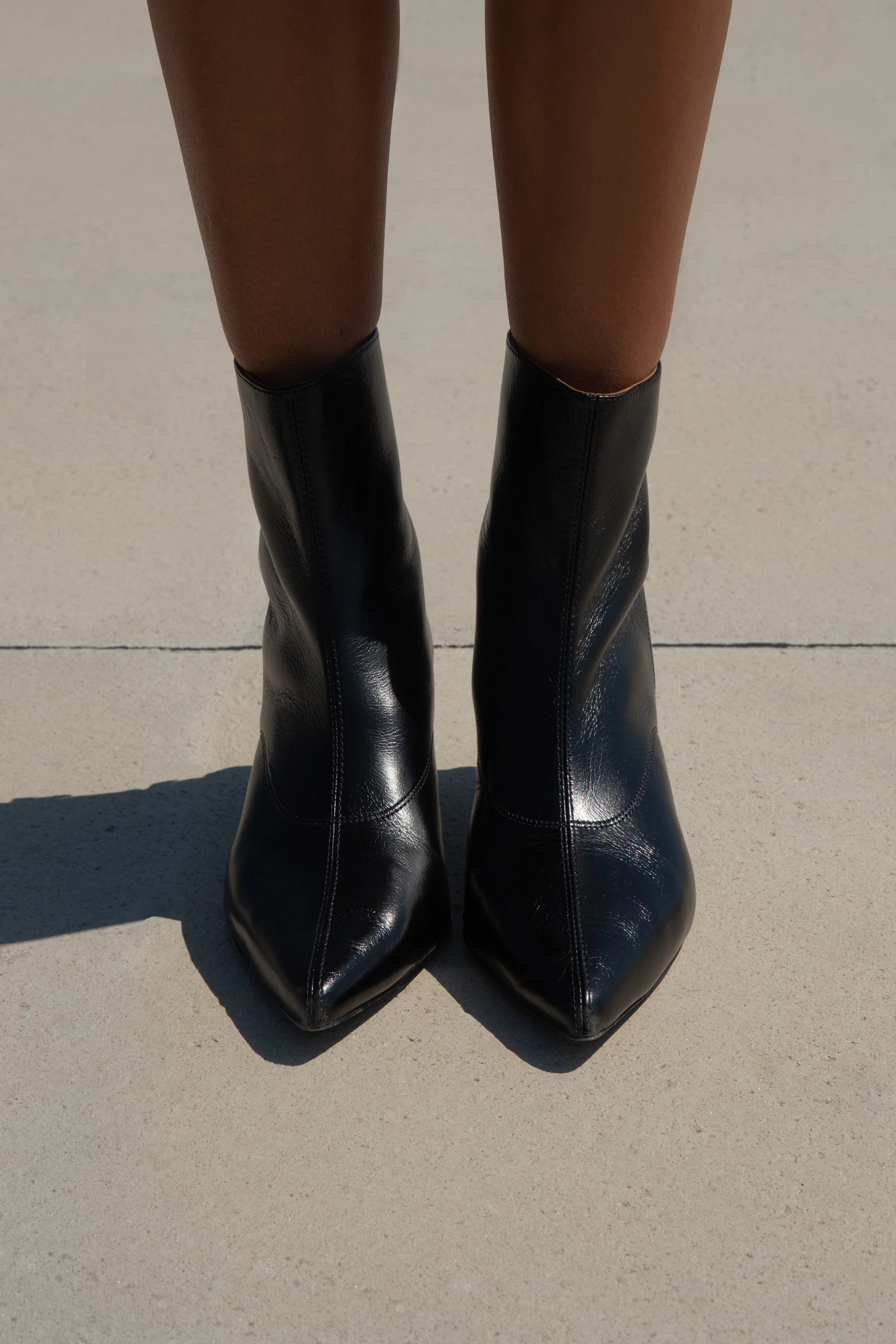 Mila Ankle Boots Black - Image 8