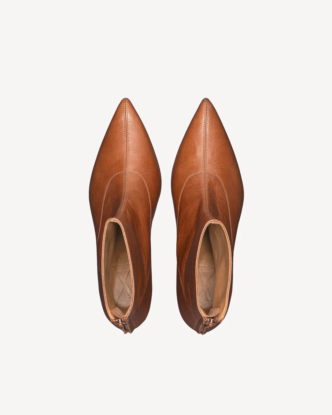 Mila Ankle Boots Camel - Image 6