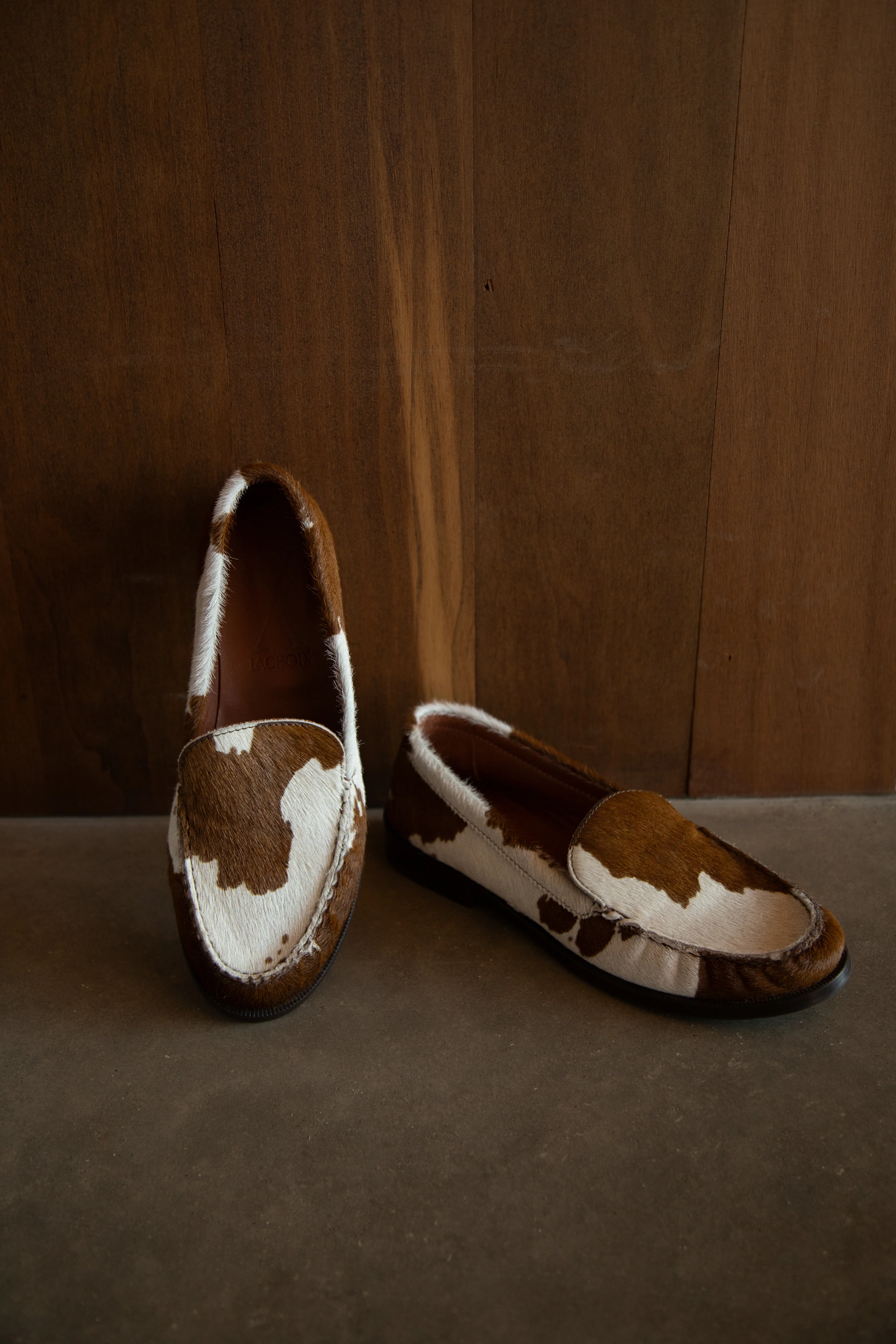 Moccasin Calf Hair Cow Print - Image 5