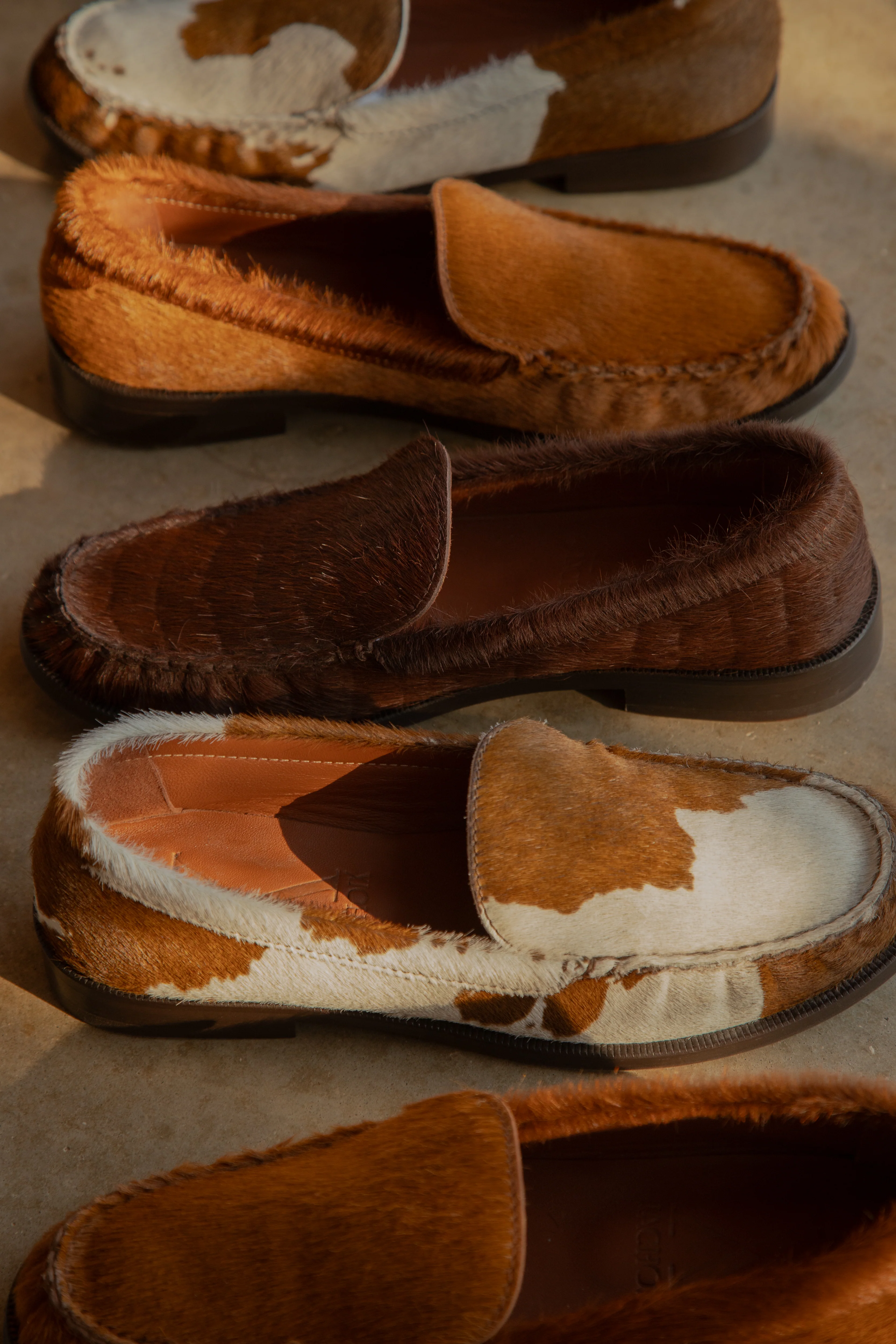Moccasin Calf Hair Cow Print - Image 6