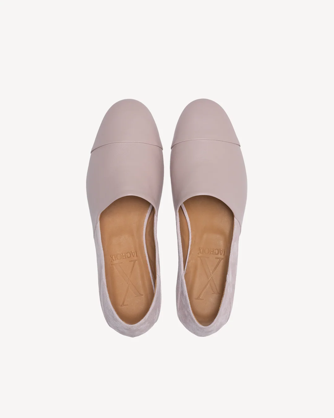 Pale Rose Slip-On Leather and Suede - Image 8