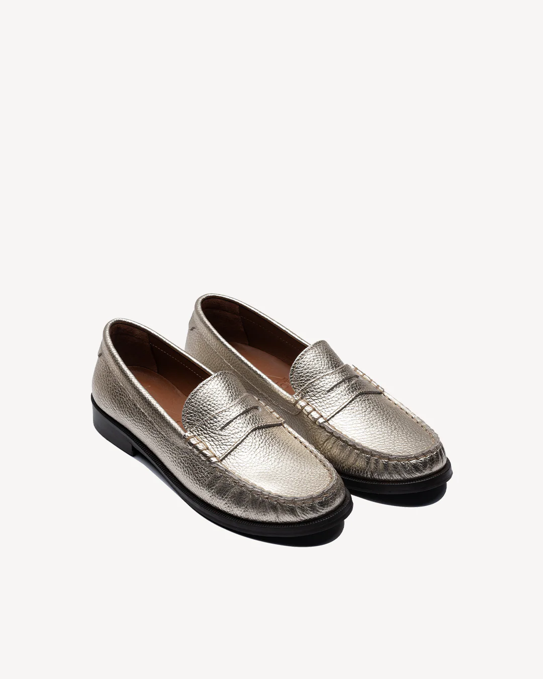 Penny Loafer in Champagne - Image 3